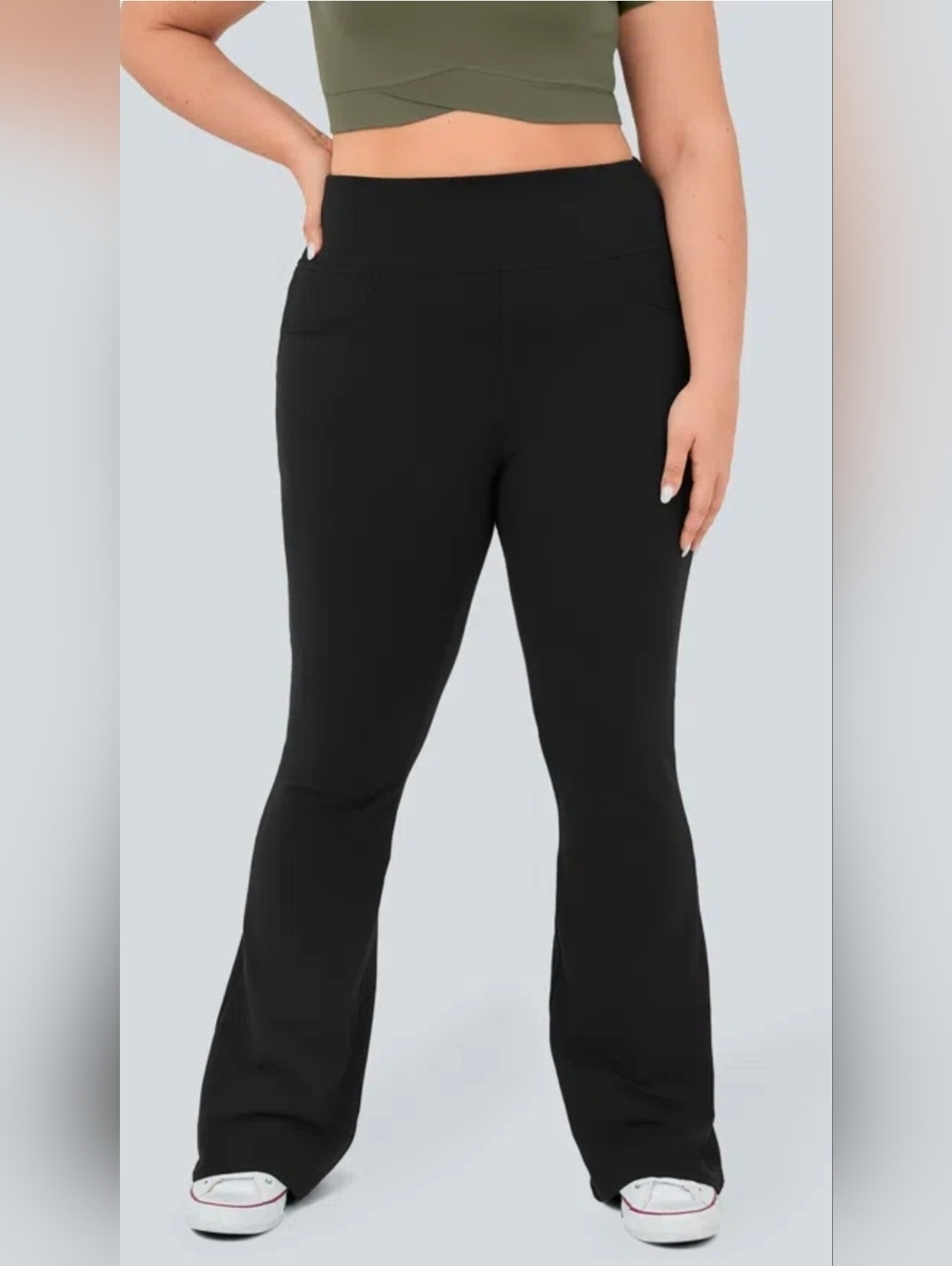 Halara Women’s Daystretch High Waisted Pocket Flare Yoga Leggings L